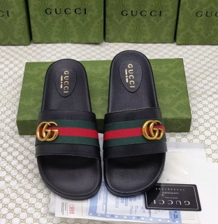 2023.5.25 super perfect GUCCI women and men slippers size 36--45 029