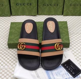 2023.5.25 super perfect GUCCI women and men slippers size 36--45 022
