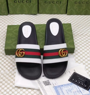 2023.5.25 super perfect GUCCI women and men slippers size 36--45 026