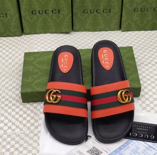 2023.5.25 super perfect GUCCI women and men slippers size 36--45 025