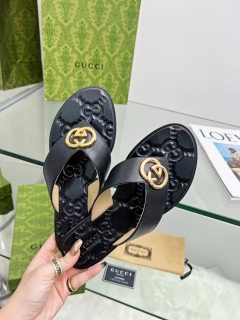 2023.5.25 super perfect GUCCI women and men slippers size 36--45 010