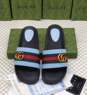 2023.5.25 super perfect GUCCI women and men slippers size 36--45 021