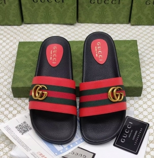 2023.5.25 super perfect GUCCI women and men slippers size 36--45 030