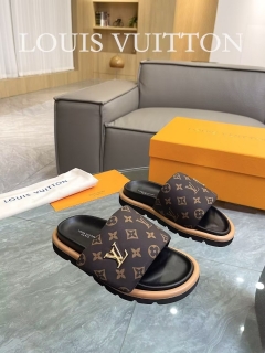 2023.5.25 super perfect LV women and men slippers size 36--45 008