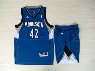 NBA Minnesota Timberwolves -42 Love Suit -blue