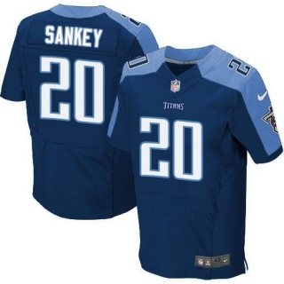 Nike Tennessee Titans #20 Bishop Sankey Navy Blue Alternate Men's Stitched NFL Elite Jersey