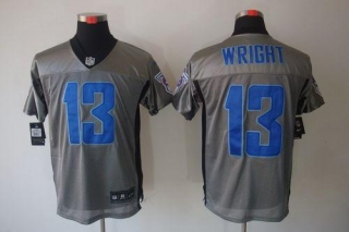 Nike Tennessee Titans #13 Kendall Wright Grey Shadow Men's Stitched NFL Elite Jersey