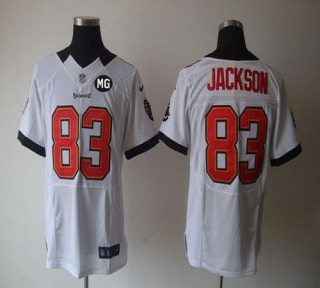 NikeTampa Bay Buccaneers #83 Vincent Jackson White With MG Patch Men‘s Stitched NFL Elite Jersey