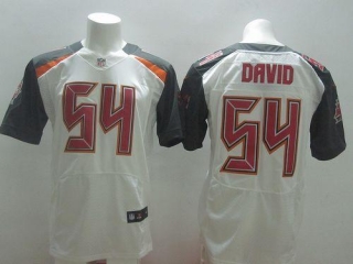 NikeTampa Bay Buccaneers #54 Lavonte David White Men‘s Stitched NFL New Elite Jersey