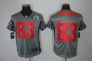 NikeTampa Bay Buccaneers #83 Vincent Jackson Grey Shadow With Hall of Fame 50th Patch Men‘s Stitched