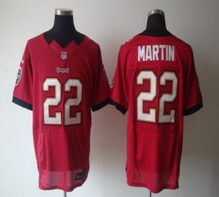 NikeTampa Bay Buccaneers #22 Doug Martin Red Team Color Men‘s Stitched NFL Elite Jersey