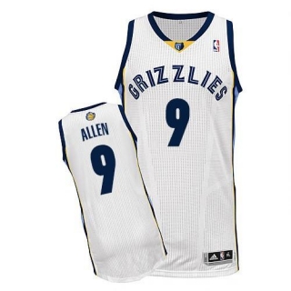 Memphis Grizzlies -9 Tony Allen Revolution 30 White Stitched NBA Jersey