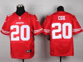 Nike San Francisco 49ers -20 Perrish Cox Red Team Color Mens Stitched NFL Elite Jersey
