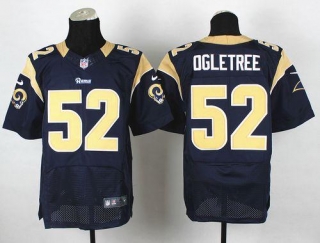 Nike St Louis Rams -52 Alec Ogletree Navy Blue Team Color Men's Stitched NFL Elite Jersey