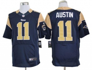 Nike St Louis Rams -11 Tavon Austin Navy Blue Team Color Men's Stitched NFL Elite Jersey