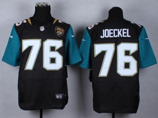 Nike Jacksonville Jaguars #76 Luke Joeckel Black Alternate Men's Stitched NFL Elite Jersey