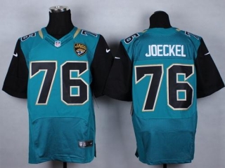 Nike Jacksonville Jaguars #76 Luke Joeckel Teal Green Team Color Men's Stitched NFL Elite Jersey