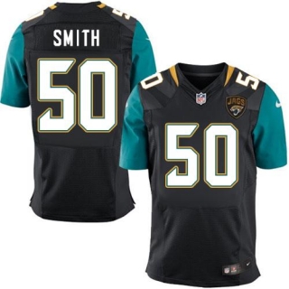 Nike Jacksonville Jaguars #50 Telvin Smith Black Alternate Men's Stitched NFL Elite Jersey