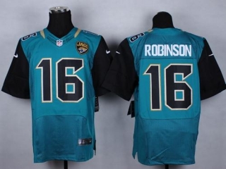 Nike Jacksonville Jaguars #16 Denard Robinson Teal Green Team Color Men's Stitched NFL Elite Jersey