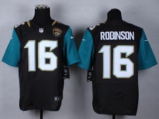 Nike Jacksonville Jaguars #16 Denard Robinson Black Alternate Men's Stitched NFL Elite Jersey