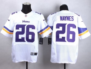 Nike Minnesota Vikings #26 Trae Waynes White Men's Stitched NFL Elite Jersey