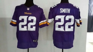 Nike Minnesota Vikings #22 Harrison Smith Purple Team Color Men's Stitched NFL Elite Jersey