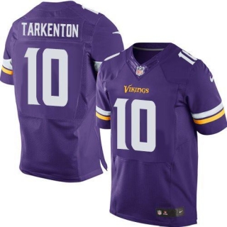 Nike Minnesota Vikings #10 Fran Tarkenton Purple Team Color Men's Stitched NFL Elite Jersey