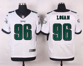 Nike Philadelphia Eagles #96 Bennie Logan White Men's Stitched NFL New Elite Jersey