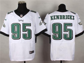 Nike Philadelphia Eagles #95 Mychal Kendricks White Men's Stitched NFL New Elite Jersey