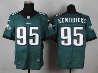 Nike Philadelphia Eagles #95 Mychal Kendricks Midnight Green Team Color Men's Stitched NFL New Elite