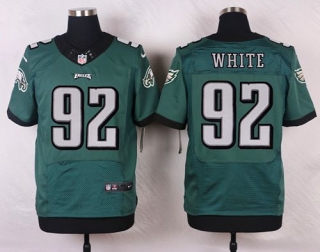 Nike Philadelphia Eagles #92 Reggie White Midnight Green Team Color Men's Stitched NFL New Elite Jer