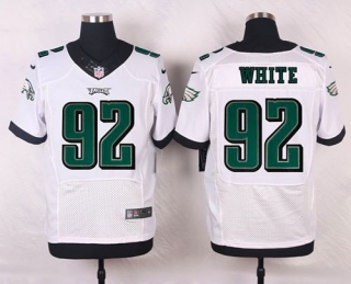 Nike Philadelphia Eagles #92 Reggie White White Men's Stitched NFL New Elite Jersey