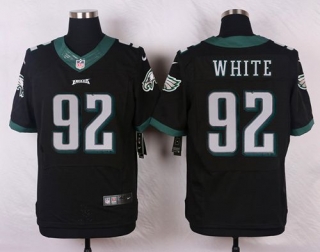 Nike Philadelphia Eagles #92 Reggie White Black Alternate Men's Stitched NFL New Elite Jersey