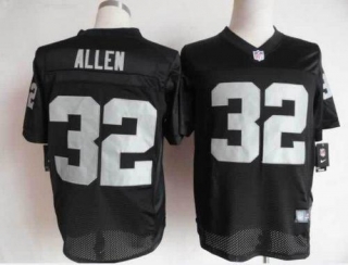 Nike Oakland Raiders #32 Marcus Allen Black Team Color Men's Stitched NFL Elite Jersey