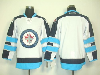 Winnipeg Jets Blank Stitched White 2011 Style NHL Jersey