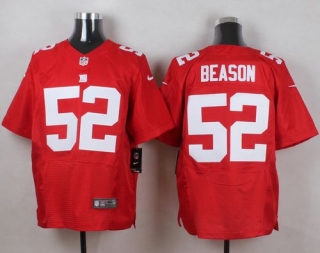 Nike New York Giants #52 Jon Beason Red Alternate Men's Stitched NFL Elite Jersey