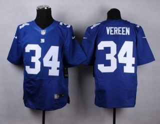 Nike New York Giants #34 Shane Vereen Royal Blue Team Color Men's Stitched NFL Elite Jersey