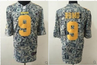 Nike Dallas Cowboys #9 Tony Romo Dollar Fashion Men's Stitched NFL Elite Jersey