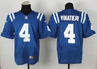 Nike Indianapolis Colts #4 Adam Vinatieri Royal Blue Team Color Men’s Stitched NFL Elite Jersey