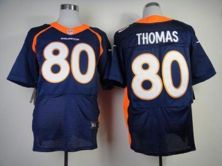Nike Denver Broncos #80 Julius Thomas Navy Blue Alternate Men's Stitched NFL New Elite Jersey