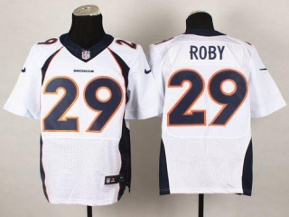 Nike Denver Broncos #29 Bradley Roby White Men's Stitched NFL New Elite Jersey