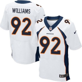 Nike Denver Broncos #92 Sylvester Williams White Men's Stitched NFL New Elite Jersey
