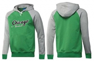 Chicago White Sox Pullover Hoodie Green Grey