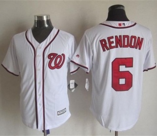 Washington Nationals #6 Anthony Rendon White New Cool Base Stitched MLB Jersey