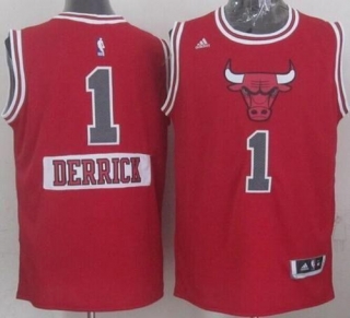 Chicago Bulls #1 Derrick Rose Red 2014-15 Christmas Day Stitched Youth NBA Jersey