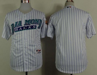 Arizona Diamondbacks Blank White 1999 Turn Back The Clock Stitched MLB Jersey