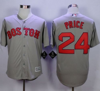 Boston Red Sox #24 David Price Grey New Cool Base Stitched MLB Jersey