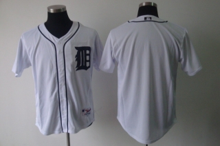 Detroit Tigers Blank White Cool Base Stitched MLB Jersey