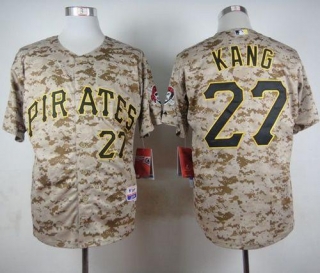 Pittsburgh Pirates #27 Jung-ho Kang Camo Alternate Cool Base Stitched MLB Jersey