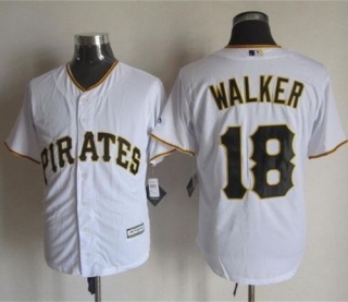 Pittsburgh Pirates #18 Neil Walker White New Cool Base Stitched MLB Jersey